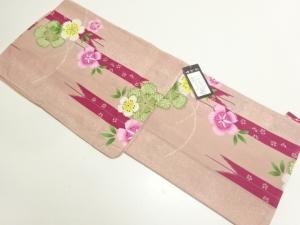 未使用品　桜模様浴衣